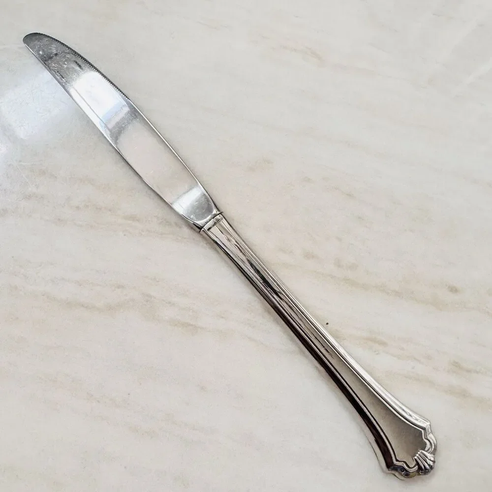 3pc ONEIDA Midtowne Stainless Dinner Knife 9” Hollow Glossy USA